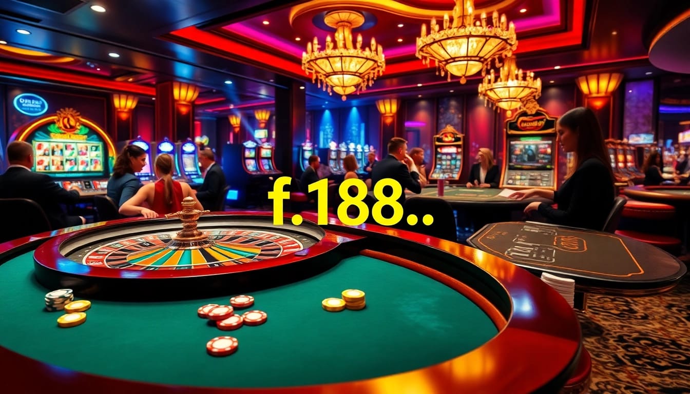 Experience the excitement at https://f168.tools/ with players engaged in high-stakes casino games.