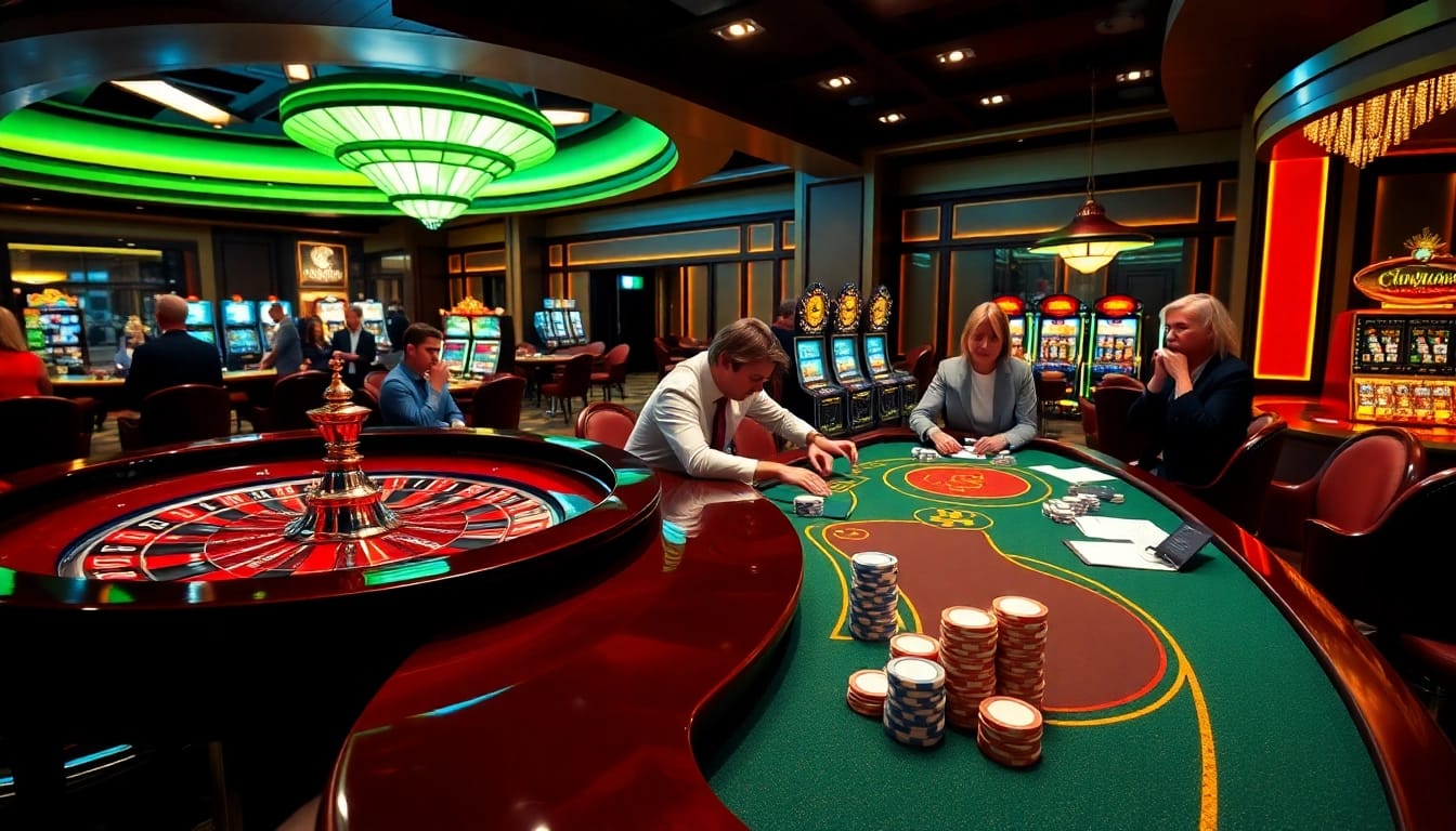 Experience the thrill of winning at https://kong88.win with vivid poker tables and roulette games.