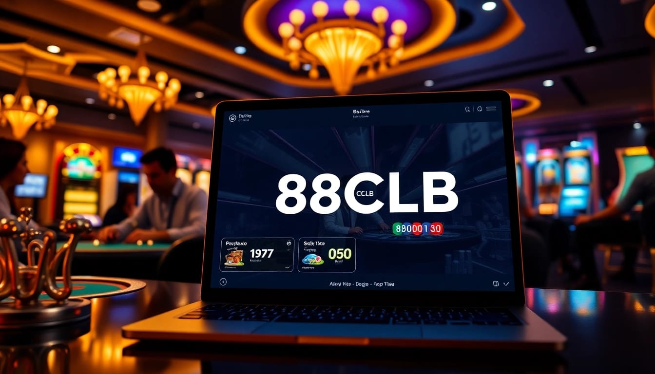 Experience the thrill of online gaming with 88CLB's engaging platform for casino and betting enthusiasts.