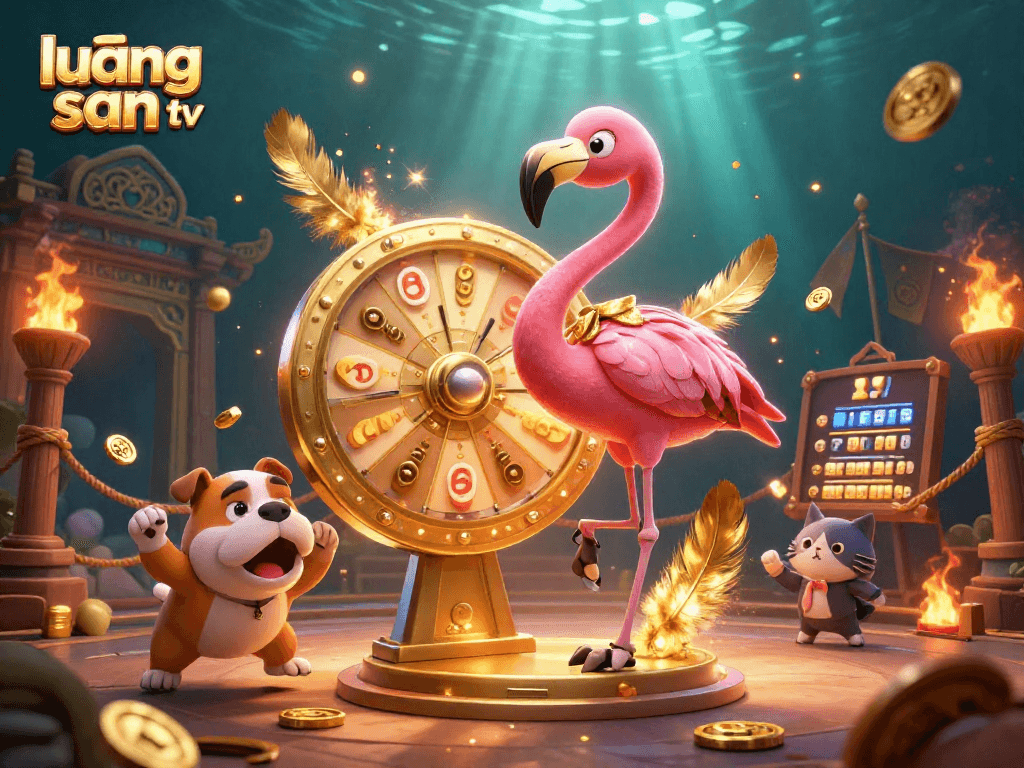 Experience thrilling gameplay with lương sơn tv's vibrant gambling scene featuring lively characters and rewards.