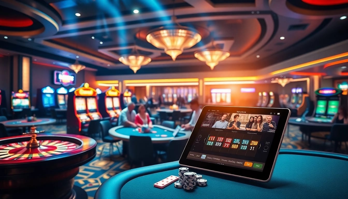 Experience the excitement at King88 Vina with vibrant tables, engaging players, and dynamic betting action.