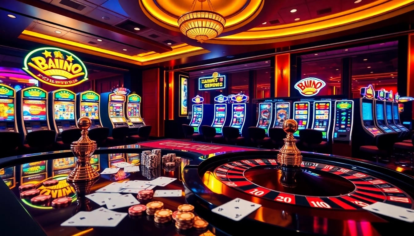 A dealer spins the roulette wheel in an online casino, emphasizing the thrill of https://bem88.com gaming experiences.