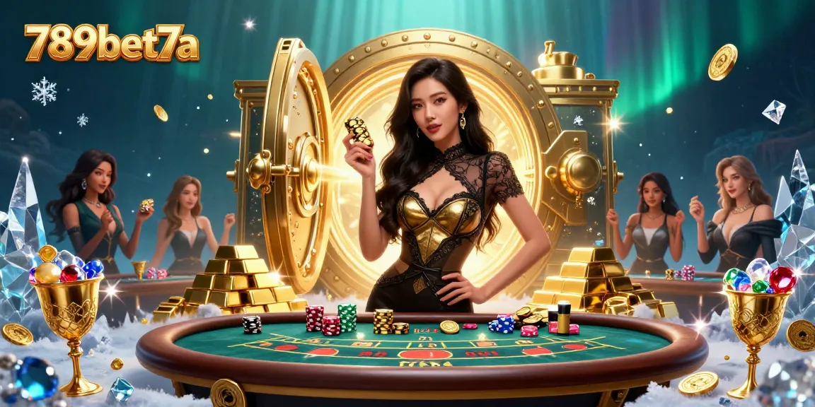 Engage in high-stakes play at 789bet7a with glamorous VIPs and sparkling casino elements.