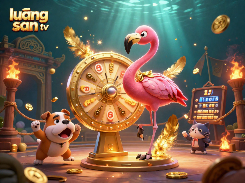 Experience thrilling gameplay with lương sơn tv's vibrant gambling scene featuring lively characters and rewards.