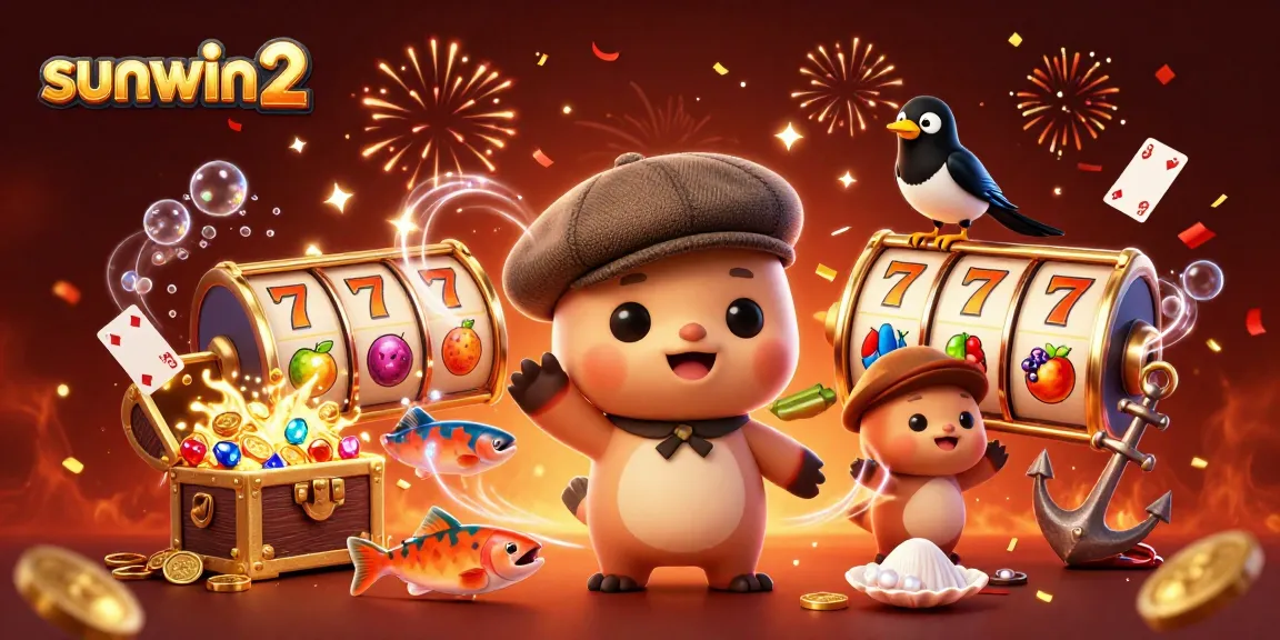 Engage with sunwin2's vibrant slot game experience as charming characters explore winning treasures.