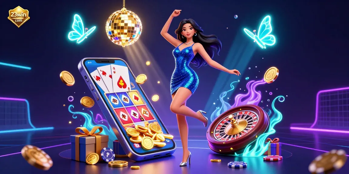 Experience the thrill of 23win com with vibrant casino elements and dynamic gaming action.