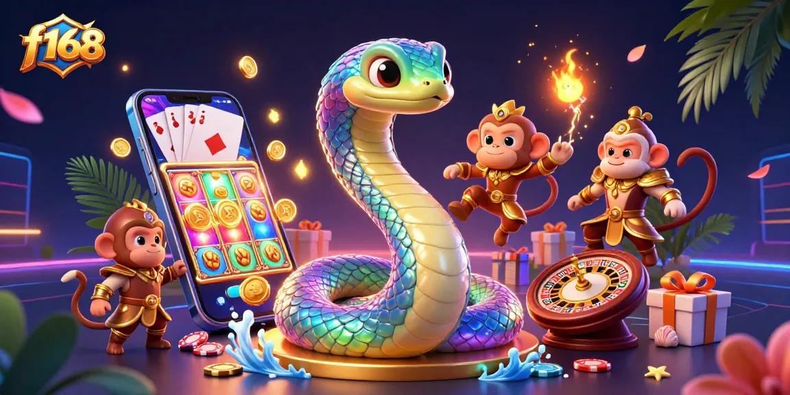 Play at f168 and enjoy vibrant online gaming with 3D slots and lively characters.