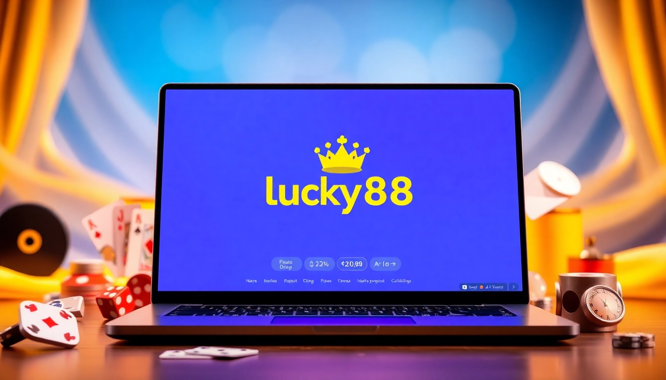 Engaging Lucky88 đăng nhập online gaming platform with user-friendly interface.