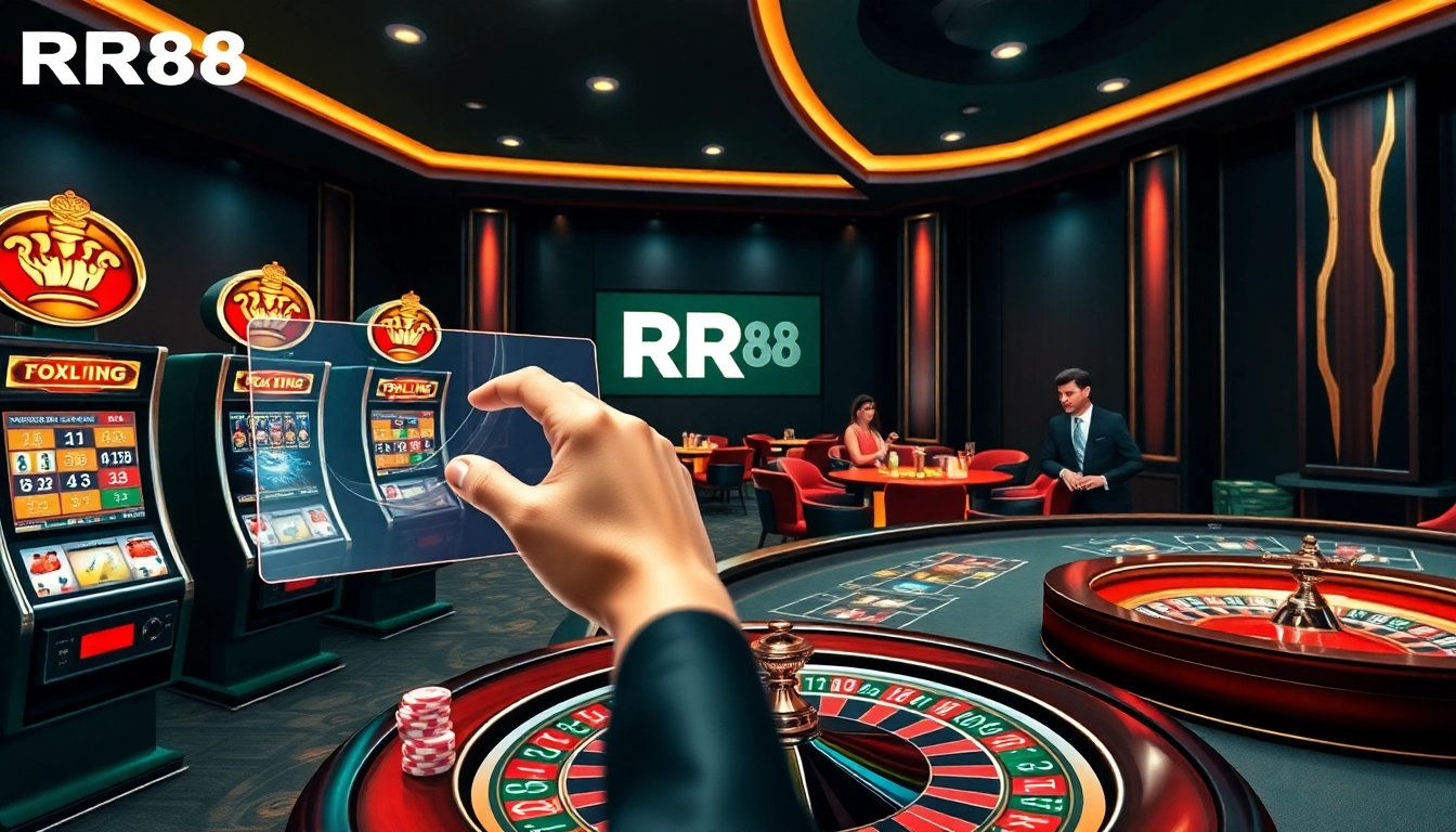 Nền Tảng RR88 offers an immersive gambling experience with vibrant games and professional dealers.